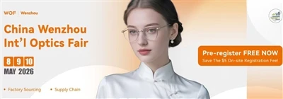 Pembukaan 9 Mei! Panduan Pelawat Pameran Optik Antarabangsa Wenzhou