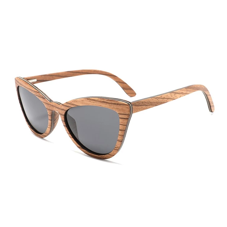 Skateboard Wood Sunglasses